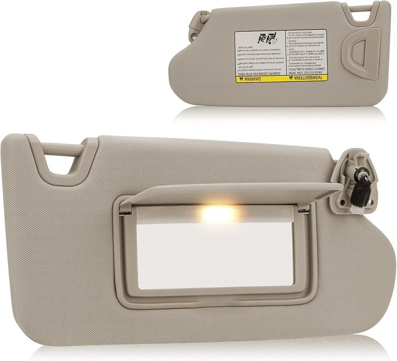 PetMigo Right Passenger Side Sun Visor with Light for Nissan Altima - Image 1