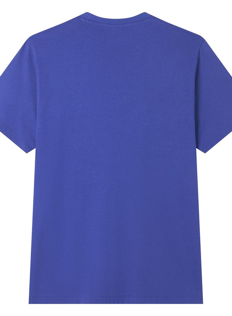 GIORDANO Men’s Slim Fit Cotton Crew Neck Tee - Image 4
