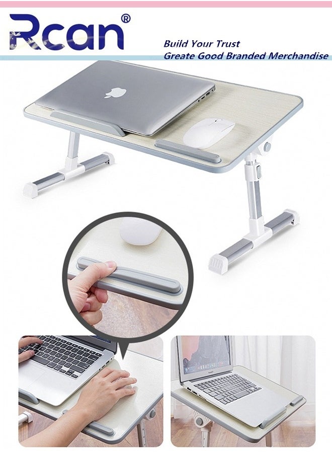 Portable Laptop Table Notebook Computer Desk with Foldable Legs Laptop Office Desk Laptop Stand for Bed Working Study Reading Writing Drawing and Eating in Bed Sofa