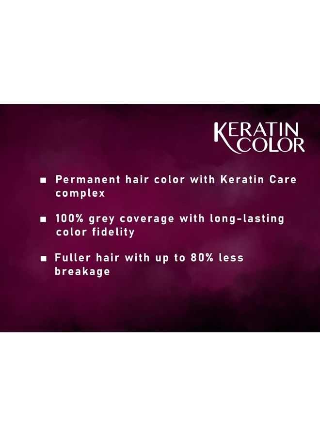 Schwarzkopf Keratin Color Permanent Hair Color Cream, 1.8 Ruby Noir - Image 4