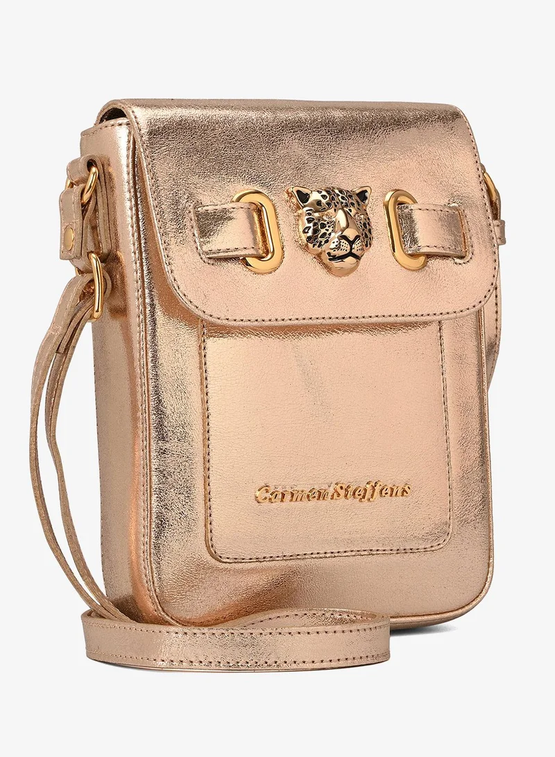 Carmen Steffens Crossbody Bag Leopard Gold