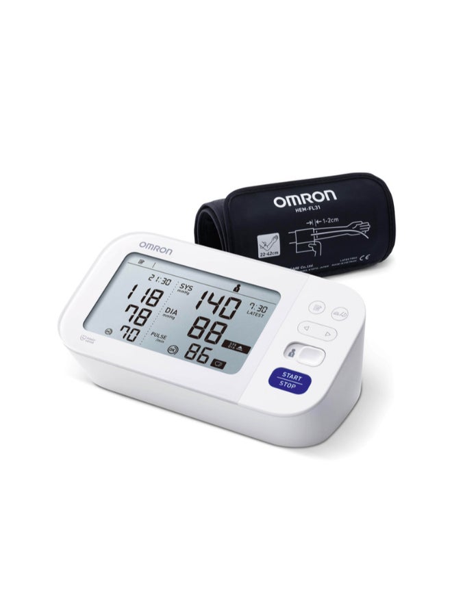 Omron M6 Comfort Blood Pressure Monitor With Intelliwrap Cuff - Image 1