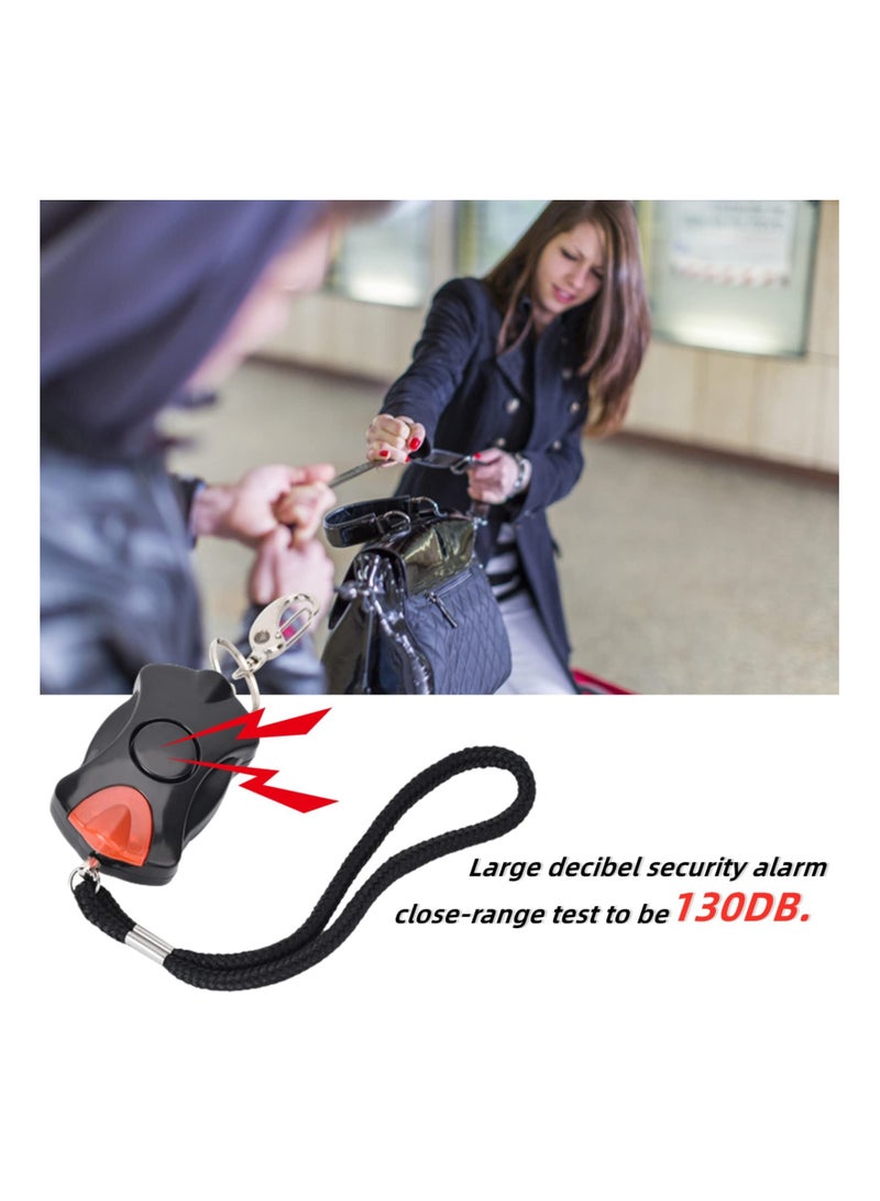 Mini Alarm Keychain, Safety Siren Personal Keychain Alarm for Women Protection, Self Defense Safe Sound Alert with Flashlight - Image 5