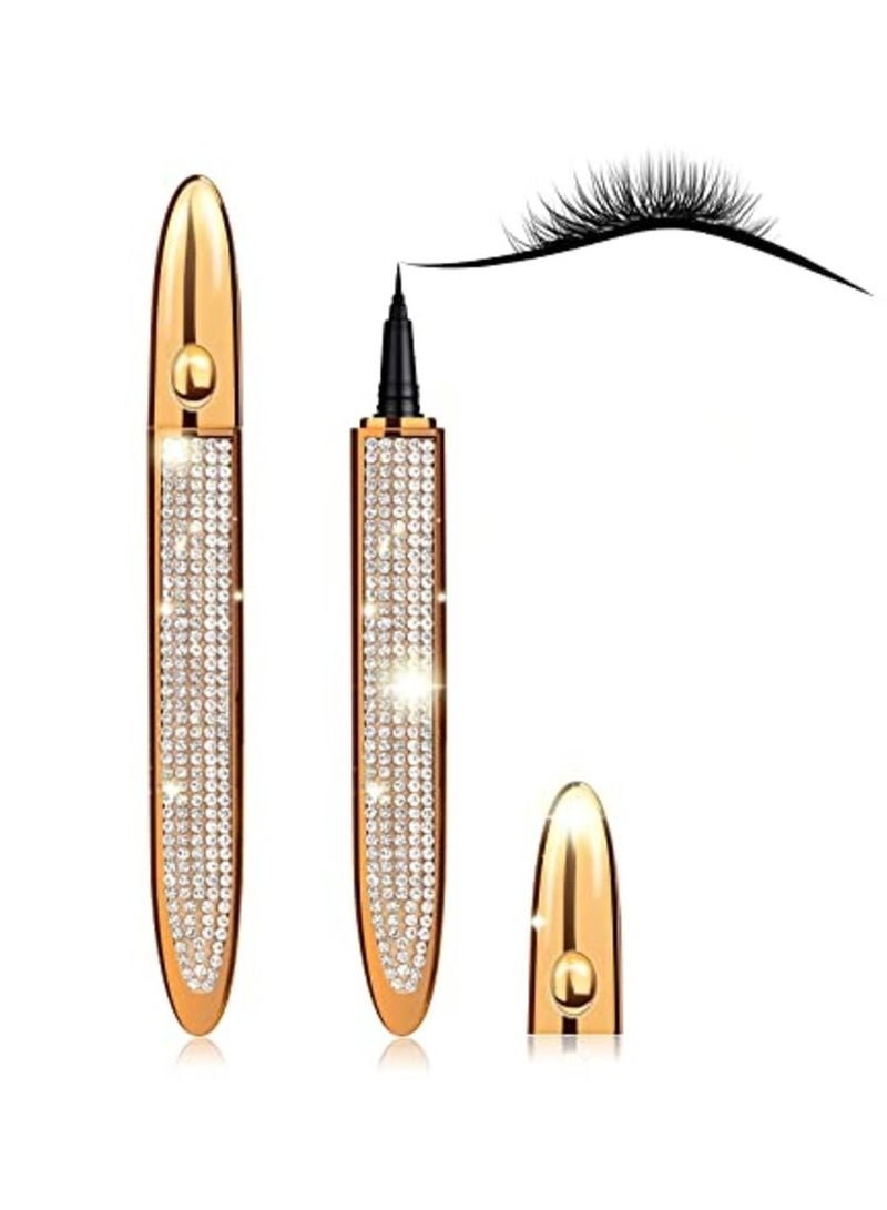 Calla Lashes Eyelash Glue Pen Long Lasting (Gold Black 1Pcs) - Image 1