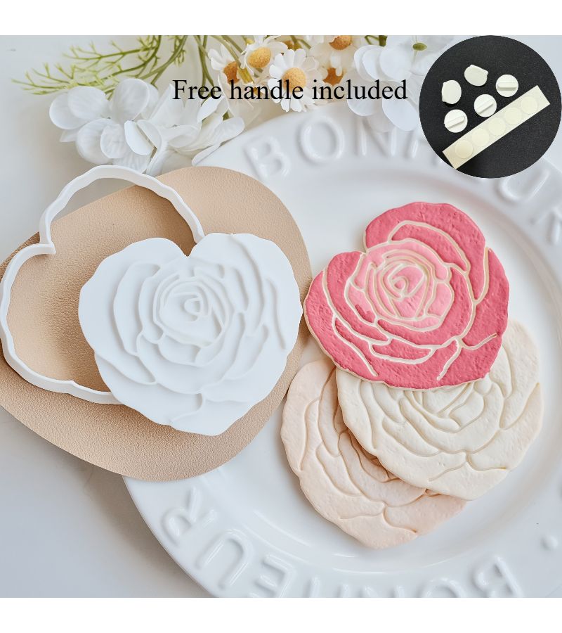 Alice Rose Fondant Cookie Cutter Set For Cake Decoration Wedding Party Baking - Image 5