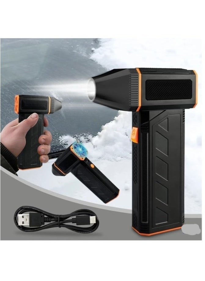 ACLIX Super Power Turbo Fan Cordless Air Blower – Compressed Blower Cleaning Tool for Laptop Keyboard, PC, and Electronics – Rechargeable, High-Speed Air Duster  - Image 3