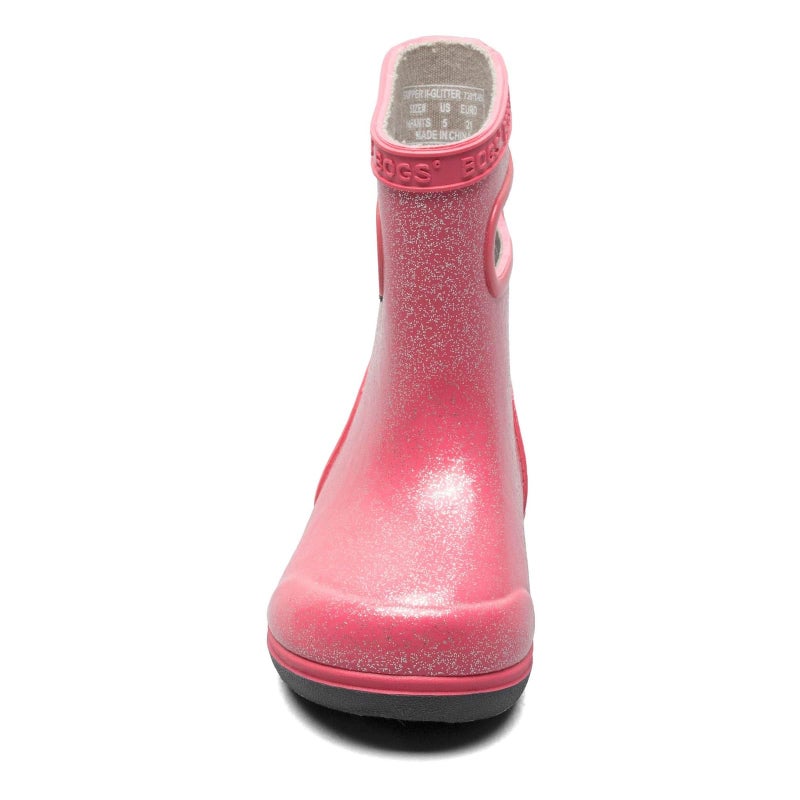 BOGS Skipper II - Glitter Girls' Infant-Toddler Boot, 7 M US Toddler, Pink - Image 5