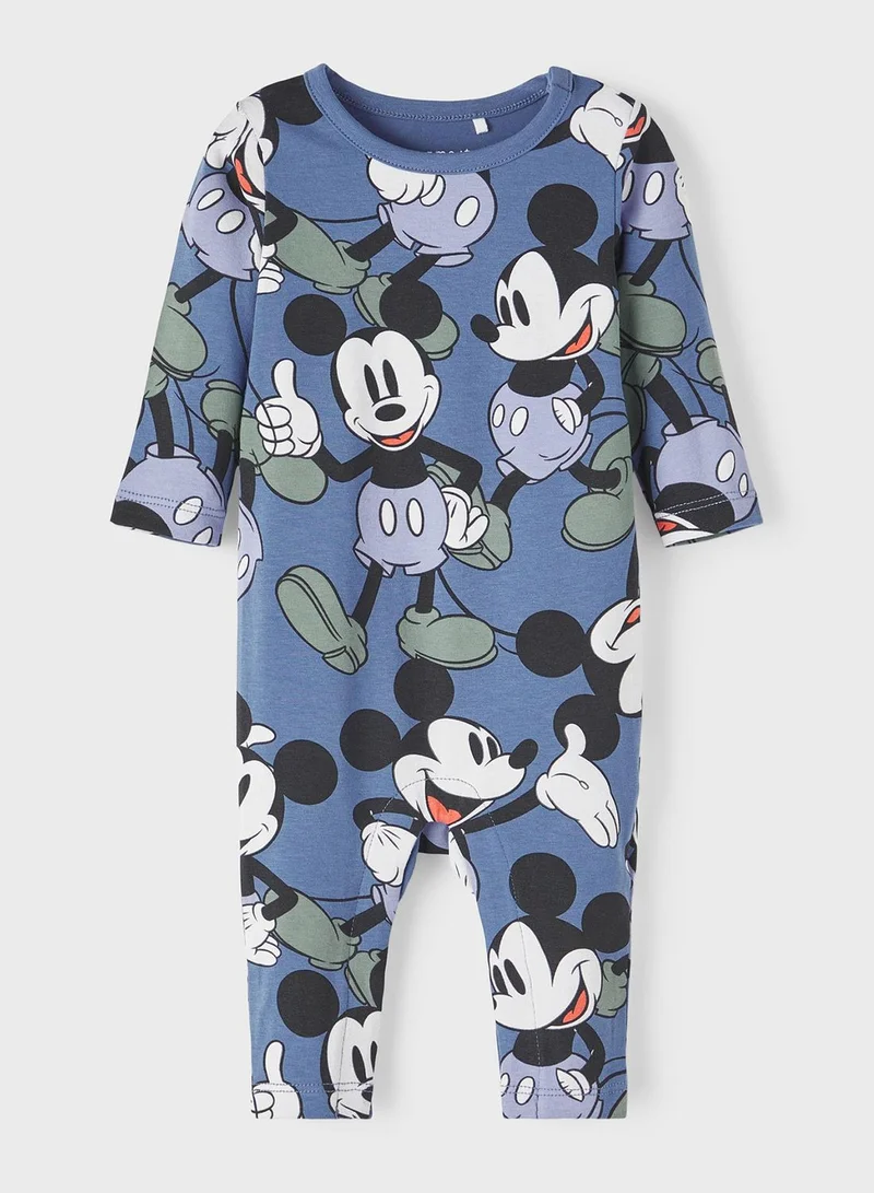 NAME IT Infant Mickey Mouse Print Bodysuit
