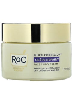 Multi Correxion, Crepe Repair, Face & Neck Cream, 1.7 oz (48 g), RoC