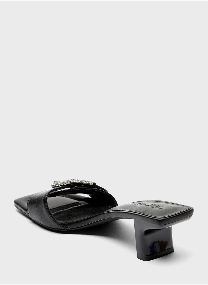 Celeste Single Strap Low Heel Sandals