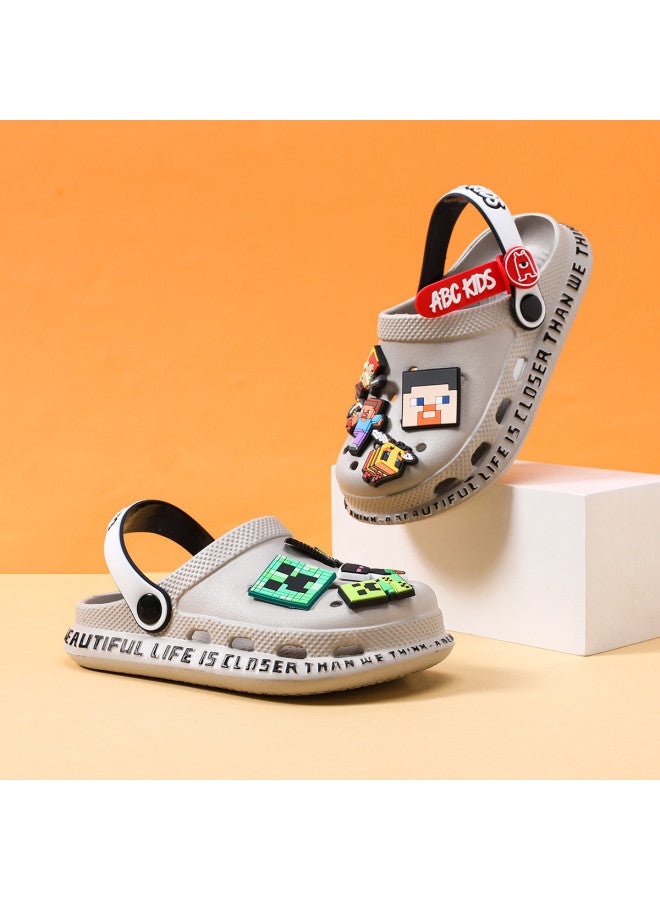 abckids Lightweight And Shock-absorbing】kids Sandals, Unisex Breathable Quick-dry Outdoor Beach Sandals And Slippers For Boys And Girls In Summer - Image 4