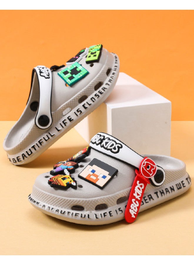 abckids Lightweight And Shock-absorbing】kids Sandals, Unisex Breathable Quick-dry Outdoor Beach Sandals And Slippers For Boys And Girls In Summer - Image 1