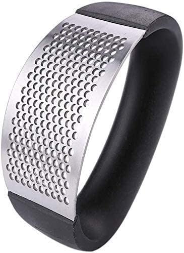 MOZABEE ENTERPRISE MOZABEE ENTERPRISE Stainless Steel Garlic Presser Crusher for Kitchen  - Image 3