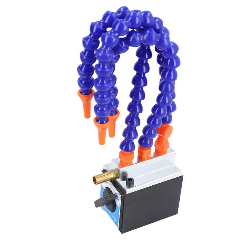 Mist Coolant Lubrication Spray System Engraving Machine Cooling Sprayer Magnetic Base Holder G1/4 in G1/2 Out 3 Holes - Image 4