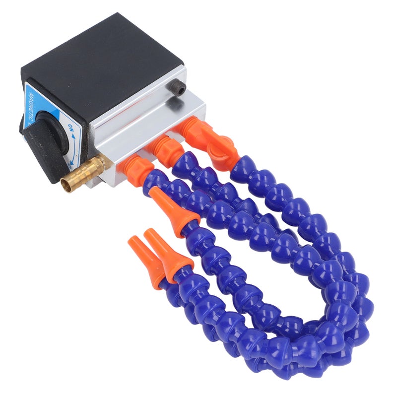 Mist Coolant Lubrication Spray System Engraving Machine Cooling Sprayer Magnetic Base Holder G1/4 in G1/2 Out 3 Holes - Image 2