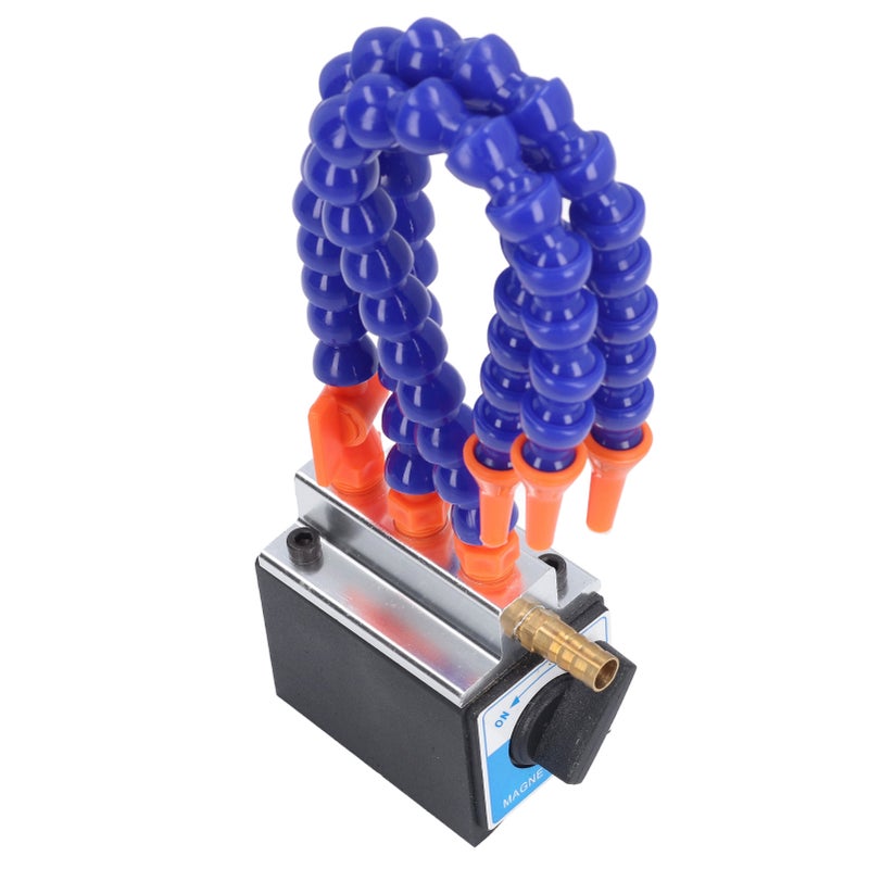 Mist Coolant Lubrication Spray System Engraving Machine Cooling Sprayer Magnetic Base Holder G1/4 in G1/2 Out 3 Holes - Image 3