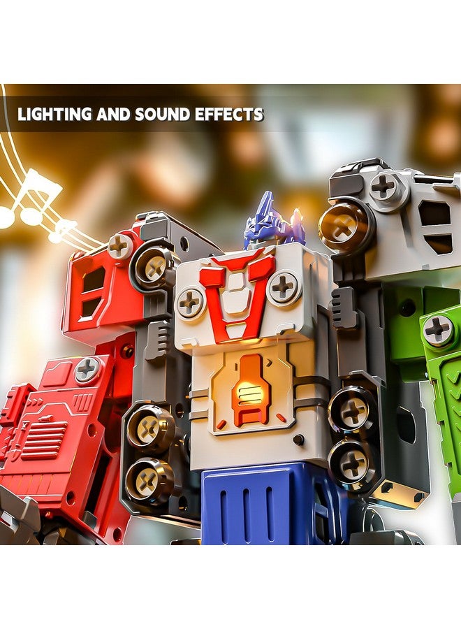 TEMI Kids Toys For 3 4 5 6 7 Year Old Boys - City Vehicles Transform Robot Kids Toys, Building Toddler Toys For Kids Ages 4-8, Toddler Boy Toys 2-3, Learnnig Kids Toys, Gift Toy For Kids - Image 1