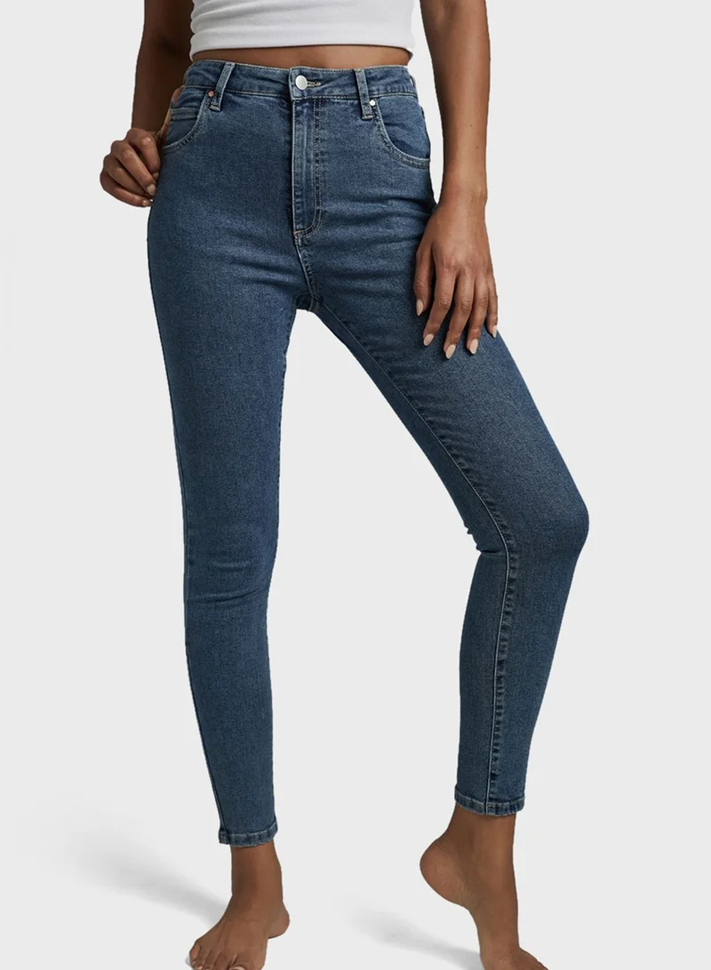 Cotton On High Waisted Skinny Jeans