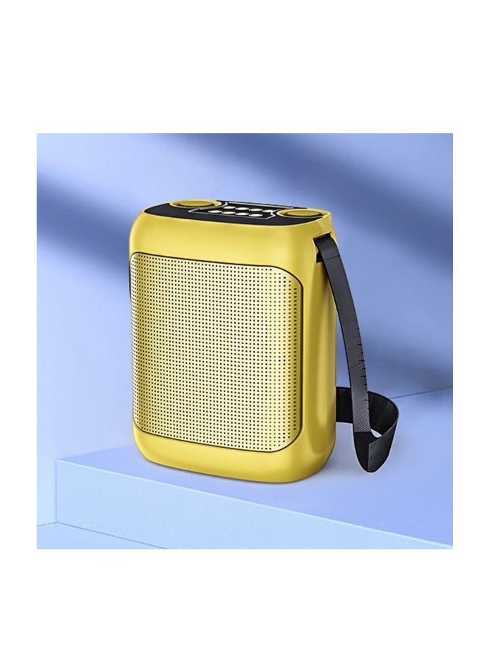 YS - YS-220 Outdoor Karaoke Speaker Big Strap Speaker With Dual UHF Wireless Microphone - Image 1