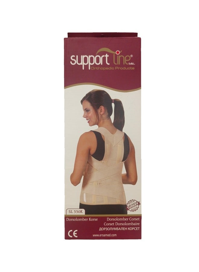 SupportLine Orthopedic Products Dorsolomber Corset SL 330K Medium: Optimal Support for Lumbar Comfort  - Image 4