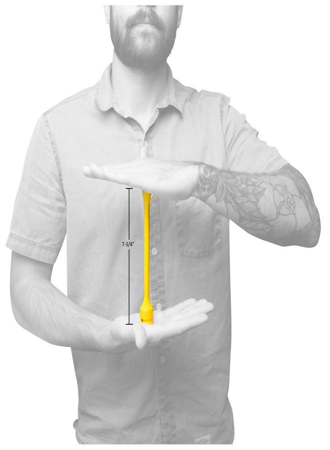 ستيلمان وصلة تمديد عزم الدوران 65 قدمًا رطلاً بمحرك 1/2 بوصة من ستيلمان لمفتاح الربط التأثيري، وصلة تمديد 8 بوصات، فولاذ مطلي بمسحوق مقاوم للتآكل، أصفر - Image 4