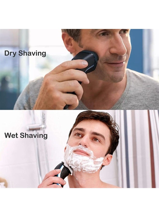 SH30 Replacement Heads for Philips Norelco Series 3000, 2000, 1000 Shavers and S738 Click and Style, ComfortCut Shaving Heads 6 Pack