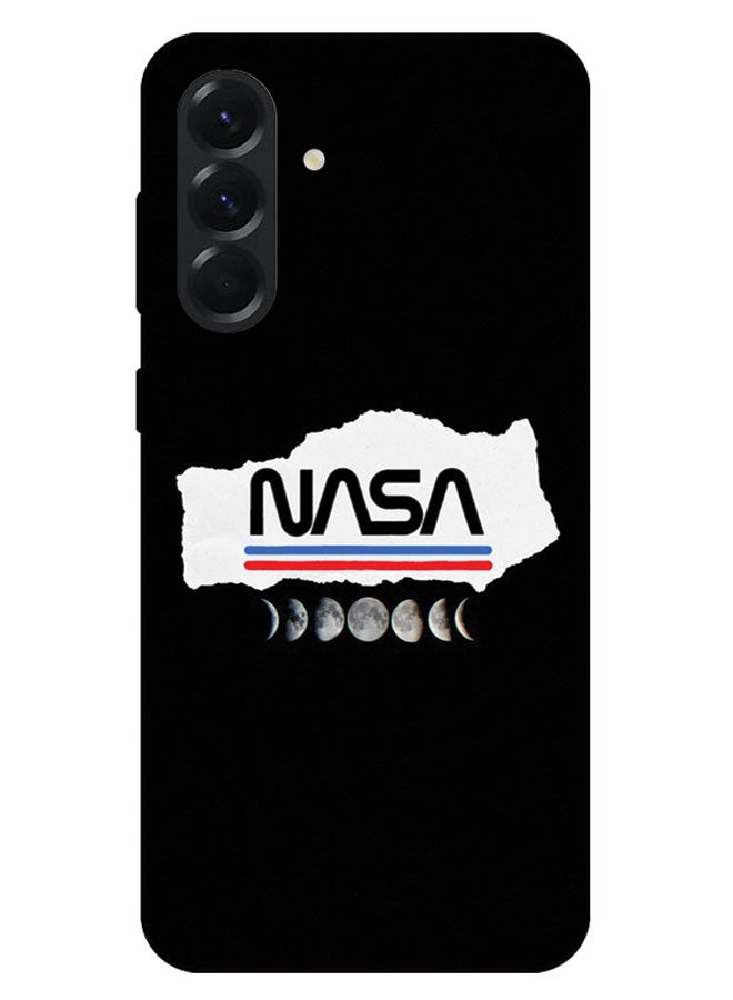 الصيد العين غطاء حماية مطبوع لهاتف سامسونج جالاكسي A36 - شعار ناسا - Image 1