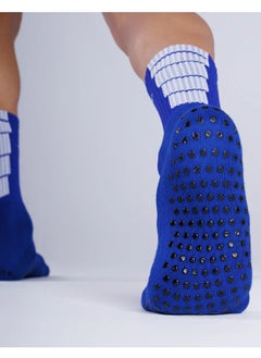 TEMPO Grip Socks Blue  - Image 4
