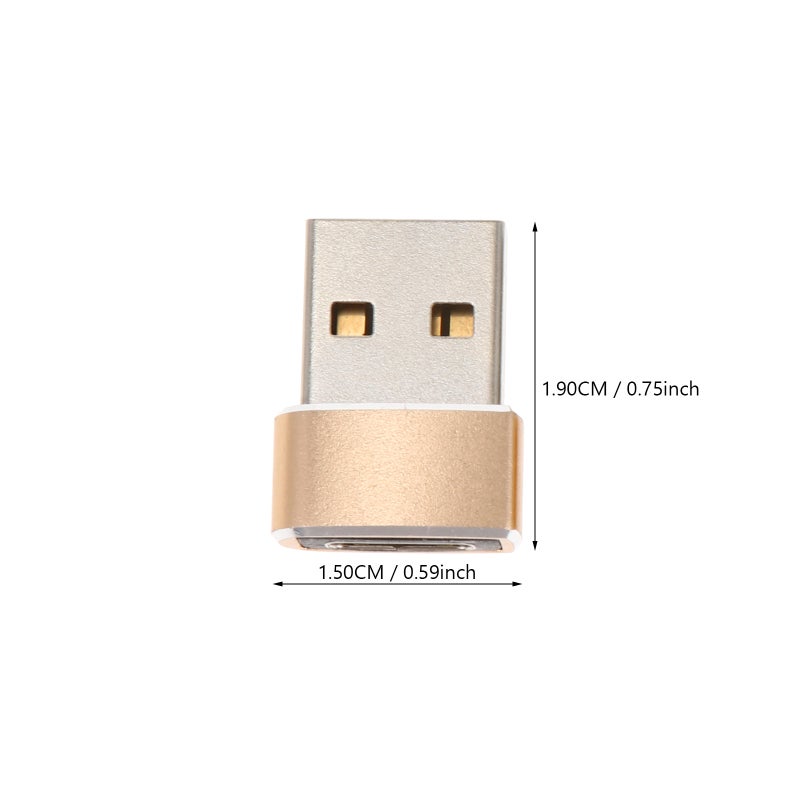 محول USB إلى USB-C للهواتف والأجهزة اللوحية وأجهزة الكمبيوتر المحمولة مع وظيفة مزامنة البيانات والشحن - Image 2