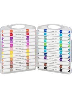 Hobi Market Art Hobby Market Art Acrylic Duo Marker Double Tip Water Based Acrylic Painting Marker Set 24 Colors  - Image 3
