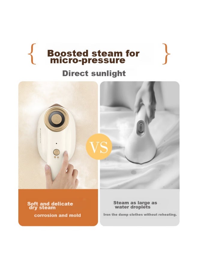 Chigo Handheld Garment Steamer, Home Use, Portable Steam Iron, High-pressure Steam, Travel, Business Trip, Compact, Portable, Small Iron, Sterilization, Gift, Group Purchase, Ll-801 - Image 2