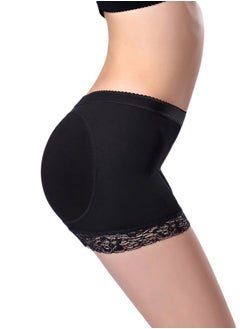 NIBEMINENT Padded Hip-Up Shapewear Black  - Image 4