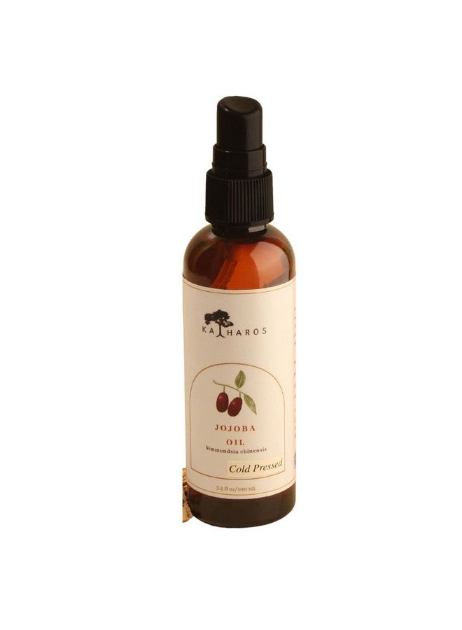Katharos 100% Pure & Natural Jojoba Oil - Cold Pressed, Unrefined, Natural Moisturizer for Skin, Hair, and Nails - Image 1