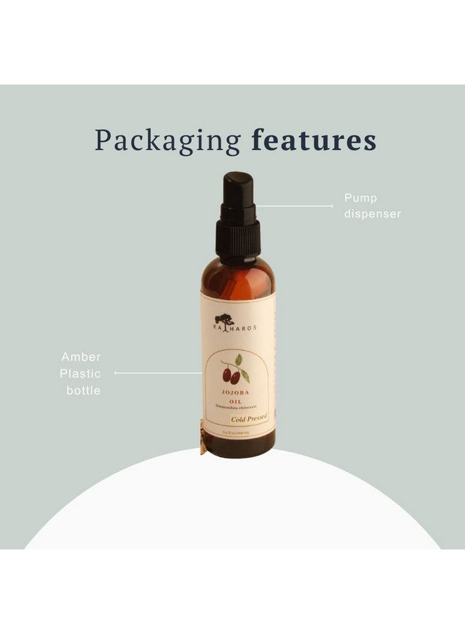 Katharos 100% Pure & Natural Jojoba Oil - Cold Pressed, Unrefined, Natural Moisturizer for Skin, Hair, and Nails - Image 3