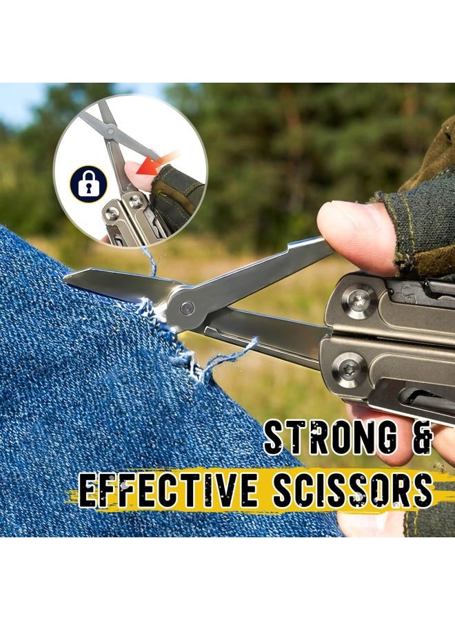 BIBURY Multitool Pliers Titanium BI2048DT - Image 5