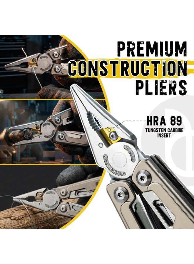 BIBURY Multitool Pliers Titanium BI2048DT - Image 3