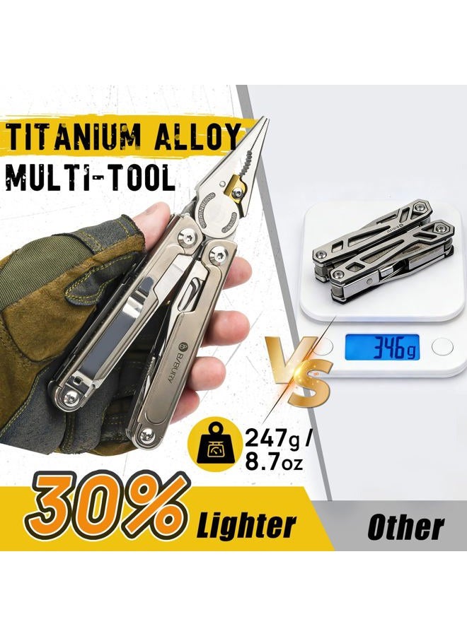 BIBURY Multitool Pliers Titanium BI2048DT - Image 2