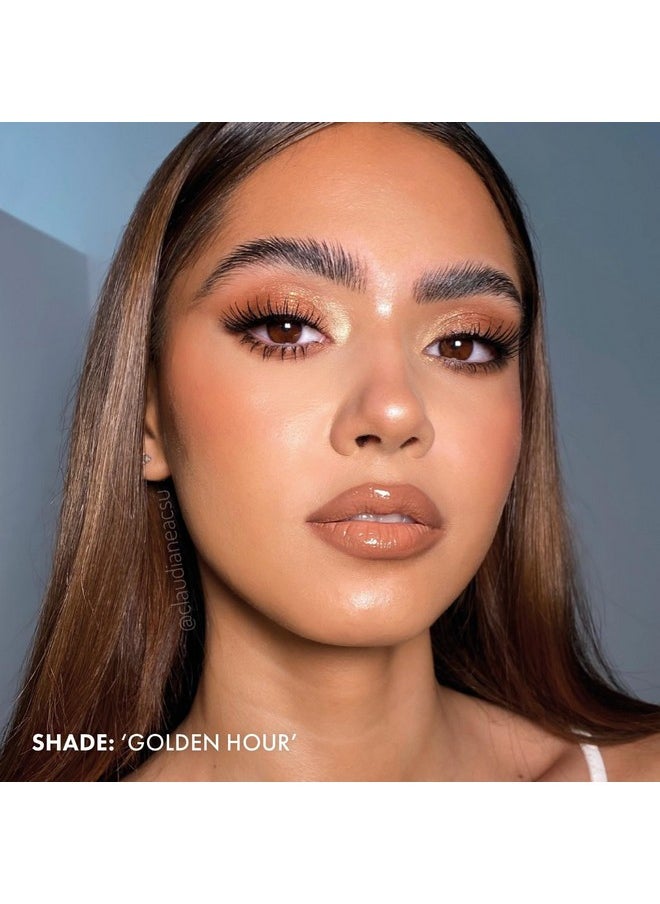 ICONIC LONDON Sheer Bronze | Lightweight Liquid Buildable Bronzer, Cruelty Free, Vegan Makeup, (Golden Hour) 0.42 Fl Oz  - Image 4