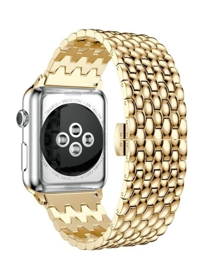 HuHa Replacement Strap For Apple Watch Series Gold - Image 3