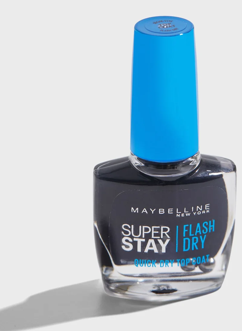 MAYBELLINE NEW YORK Superstay Nail Polish Flash Dry Top Coat
