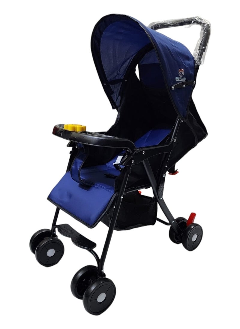 BABYCARA Lightweight Stroller with Adjustable Seat and Convenient Storage Basket  - Image 2