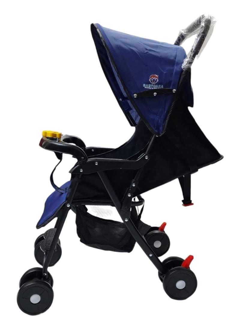 BABYCARA Lightweight Stroller with Adjustable Seat and Convenient Storage Basket  - Image 3