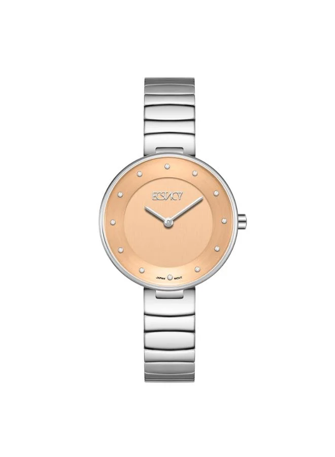 إكستاسي Women's Stainless Steel Analog Watch E25504-SBSO - 31mm mm