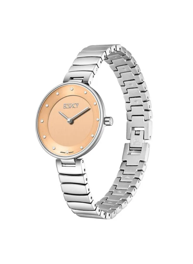 إكستاسي Women's Stainless Steel Analog Watch E25504-SBSO - 31mm mm