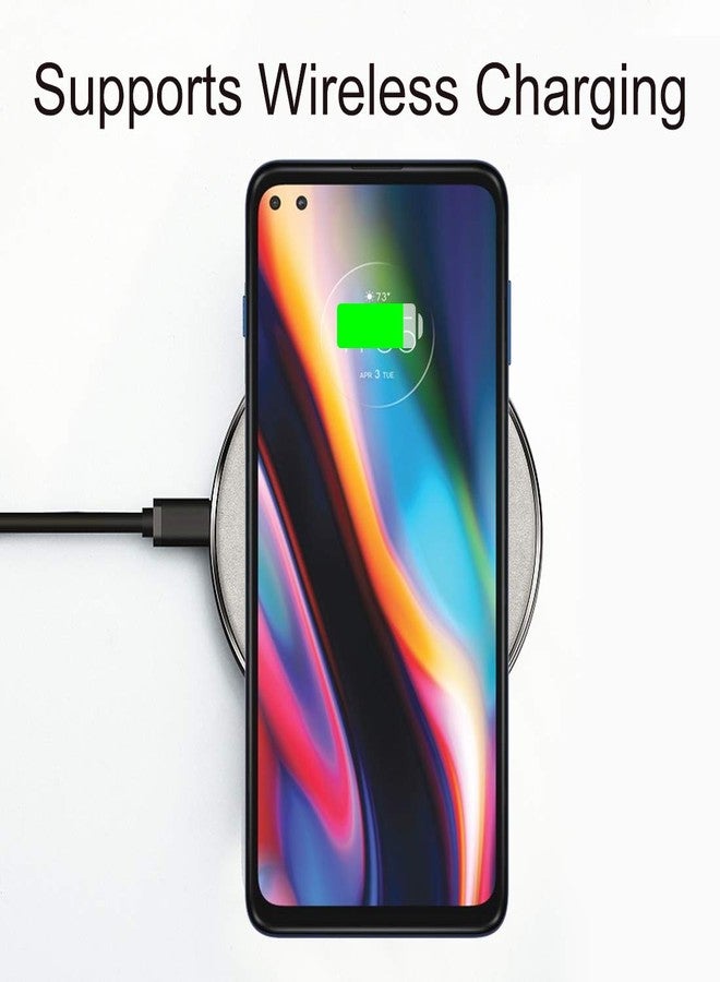 أوسوفر جراب Osophter لهاتف Moto One 5G و G 5G Plus - غطاء هاتف شفاف من مادة TPU ماصة للصدمات لهاتف Motorola Moto One 5G UW - Image 4