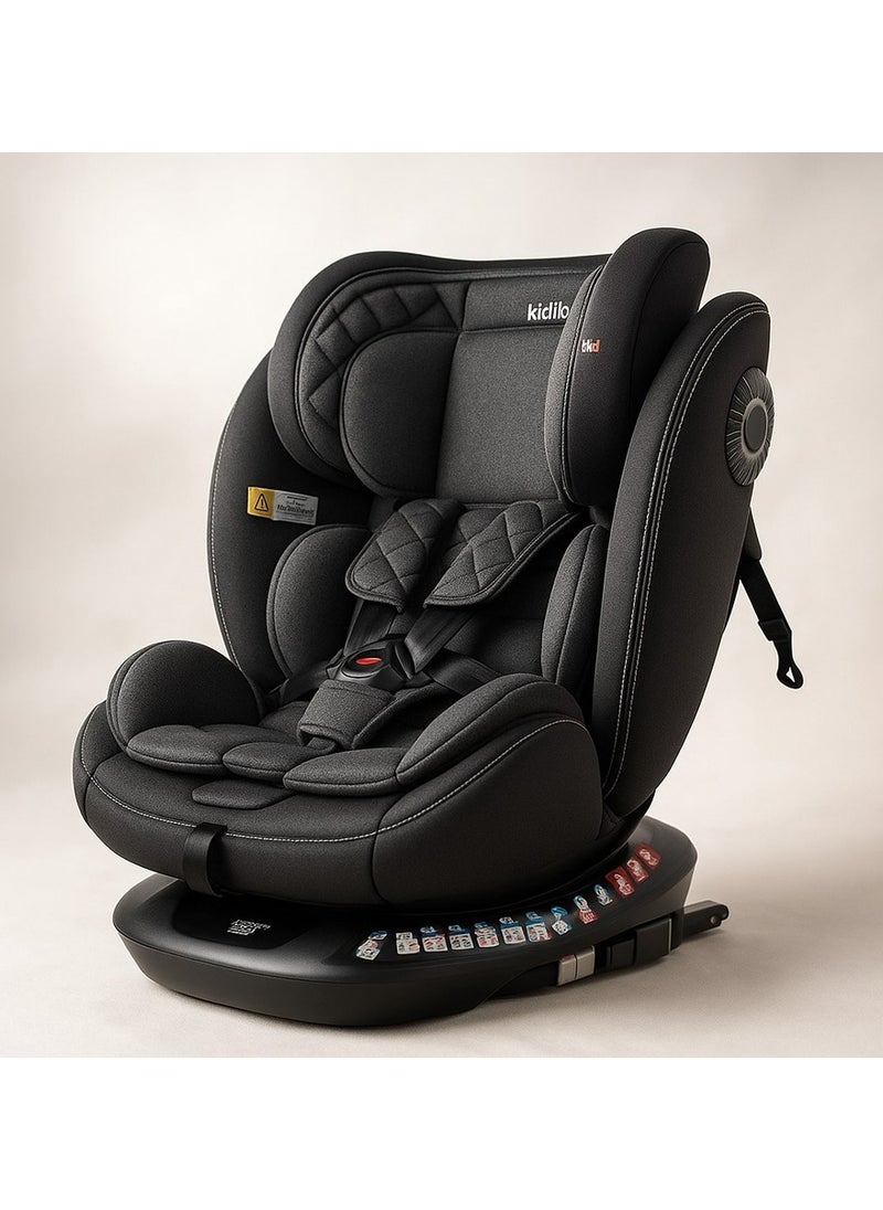 Kidilo 360° Rotating Car Seat with Isofix- G406