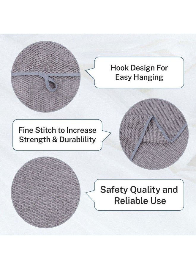 Fezora Simply Modern Microfiber Solid Bath Towel with Hanging Loop - 28x55 Inches - Image 3