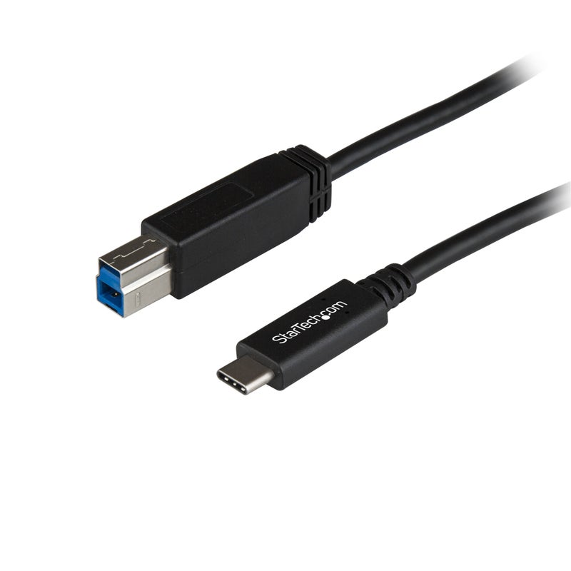 Startech.com StarTechcom 33ft 1m USBB to USBC Cable USB 10Gbps Data Cord USB 32 Gen 2 USBC Data Transfer Cable - Image 2