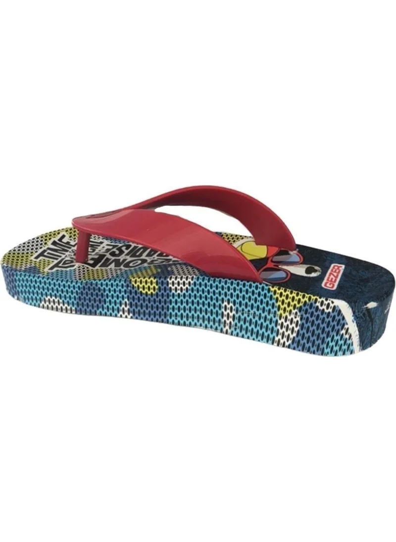 Gezer 11368 Colorful Children's Flip Flops Pool/Sea Slippers