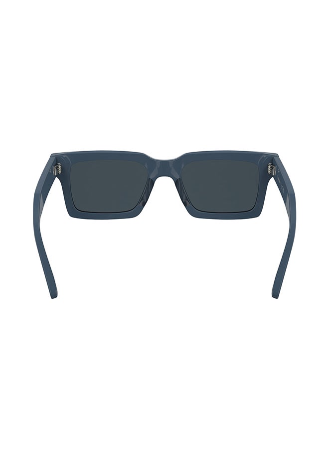 CALVIN KLEIN نظارات شمسية كاملة الإطار من أسيتات كالفن كلاين CK25503S 5120 (435) أفيوا - Image 3